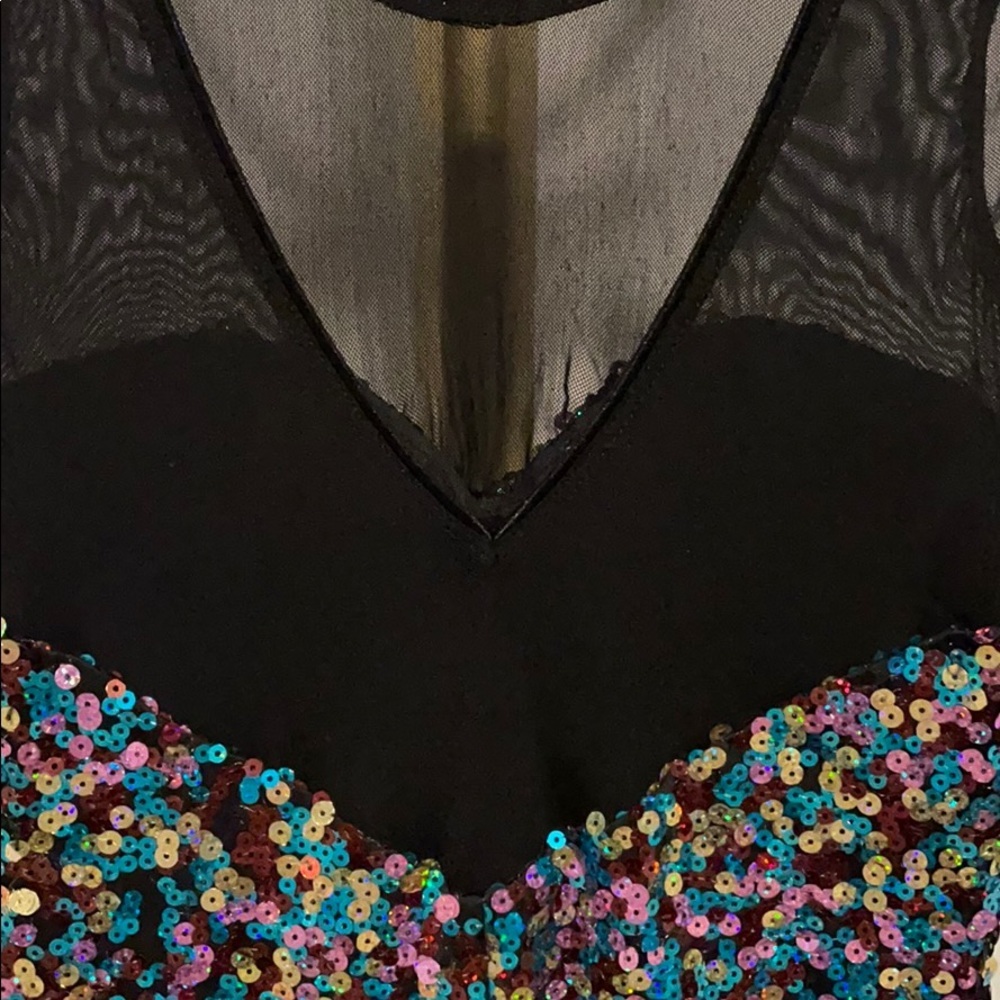 Colorful sequin body con - Picture 6 of 6